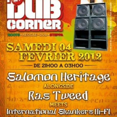 DUB CORNER 7 SALOMON HERITAGE RAS TWEED I SKANKERS SOUND SYSTEM