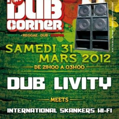 DUB CORNER 8 DUB LIVITY I SKANKERS SOUND SYSTEM